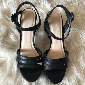 Black Sandal Heels